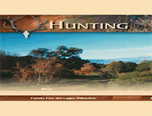 Tablet Screenshot of hunting.cl